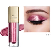 Eye Shadow Liquid Glitter 18 Colors Sparkling Liquid Eyeshadows Diamond Pearlescent Eyeshadows 5ml Hot Pink