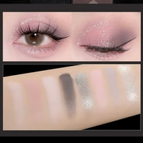 Eye Shadow Palette, Matte Eye Shadow, Long-Lasting Smooth Powder Eyeshadow for Smoky Eye Makeup, Multi-Functional Creamy Texture for Customizable Looks, Suitable for Novices and Professionals