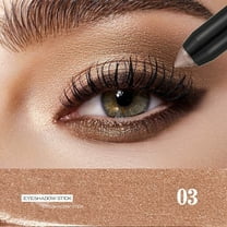 Eye Shadow Stick, Glitter Eye Shadow, Pearlescent Long Lasting Eye Shadow Pen with Fine Glitter, Smudge Proof High Gloss Portable Makeup Tool