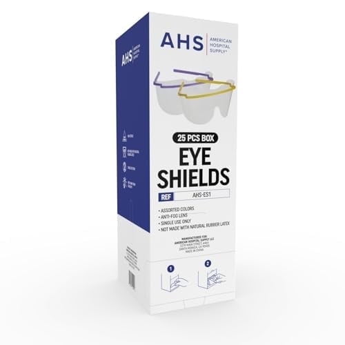 Eye Shield Dispenser [Case of 6] Eyewear Dispenser, Pre-Assembled Design, Professional-Grade, Easy to Use, Tower Dispenser for Glasses | Accessory Storage