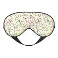Eye Sleep Mask for Women Men, Bike Cheerful Pattern Soft Travel Eye