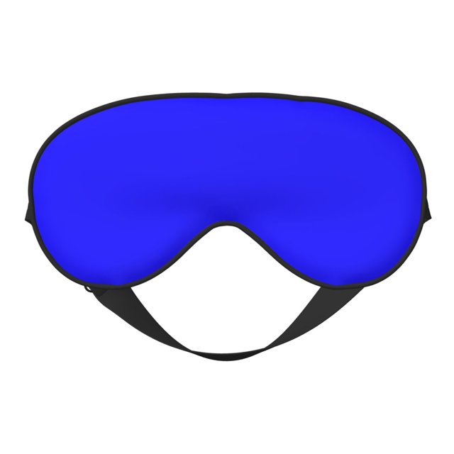 Eye Sleep Mask for Women Men, blue Soft Travel Eye Masks for Sleep Mask