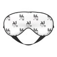 Eye Sleep Maskfor Women Men Cute Funny French Bulldog_C Soft Travel