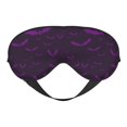 Eye Sleep Maskfor Women Men bats Violet purple cool Soft Travel Eye