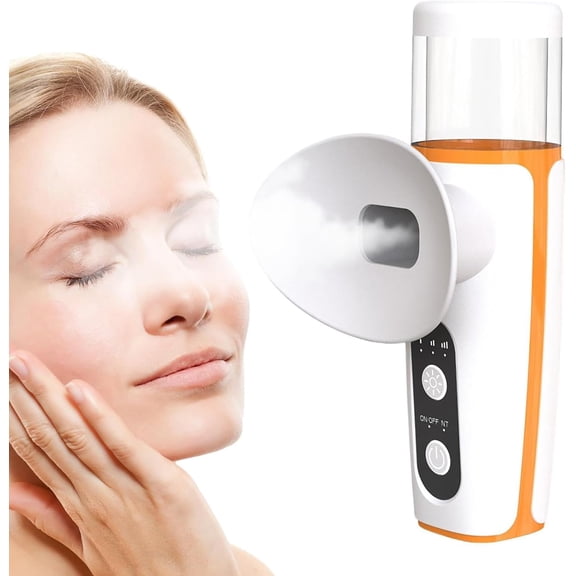Eye Steamer for Dry Eyes, 3-Speed Adjustable Hot Compress Eye Mist Steam, Portable Travel Bag, Rechargeable, Used for Relieving Dry Eyes and Eye Care