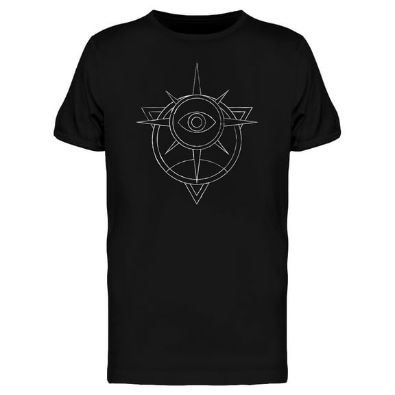 Eye Sun And Moon Graphic Tee Men's -Image by Shutterstock