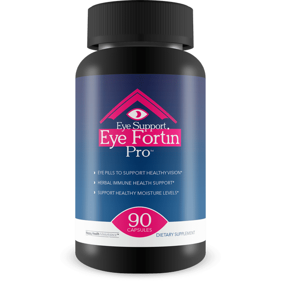 Eye Support Eye Fortin Pro - Our Best Eye Pills for Vision - Eye Care Supplements Healthy Vision Supplement - Herbal Vision Supplements for Adults - Pro Eyefortin Supplement Eye Support Vitamins