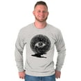 thumbnail image 1 of Eye Symbolic Celestial Spiritual Long Sleeve TShirt Men Women Brisco Brands X, 1 of 6