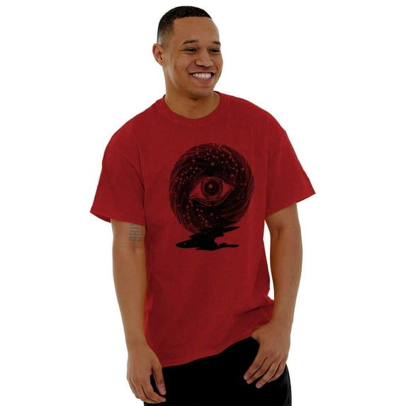 Eye Symbolic Celestial Spiritual Men's Graphic T Shirt Tees Brisco Brands M