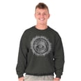 thumbnail image 1 of Eye Symbolic Spiritual Compass Sweatshirt for Men or Women Brisco Brands M, 1 of 6