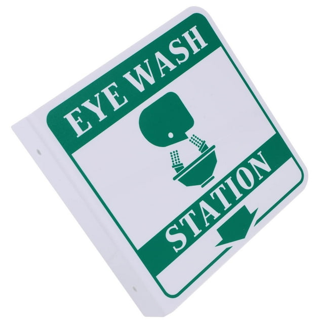 Eye Wash Station Sign Eye Wash Station Sign Emergency Sign Eye Wash