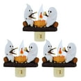 Eye friendly ambient light! Ghost Campfire Flickering Night Light Halloween wall inserted