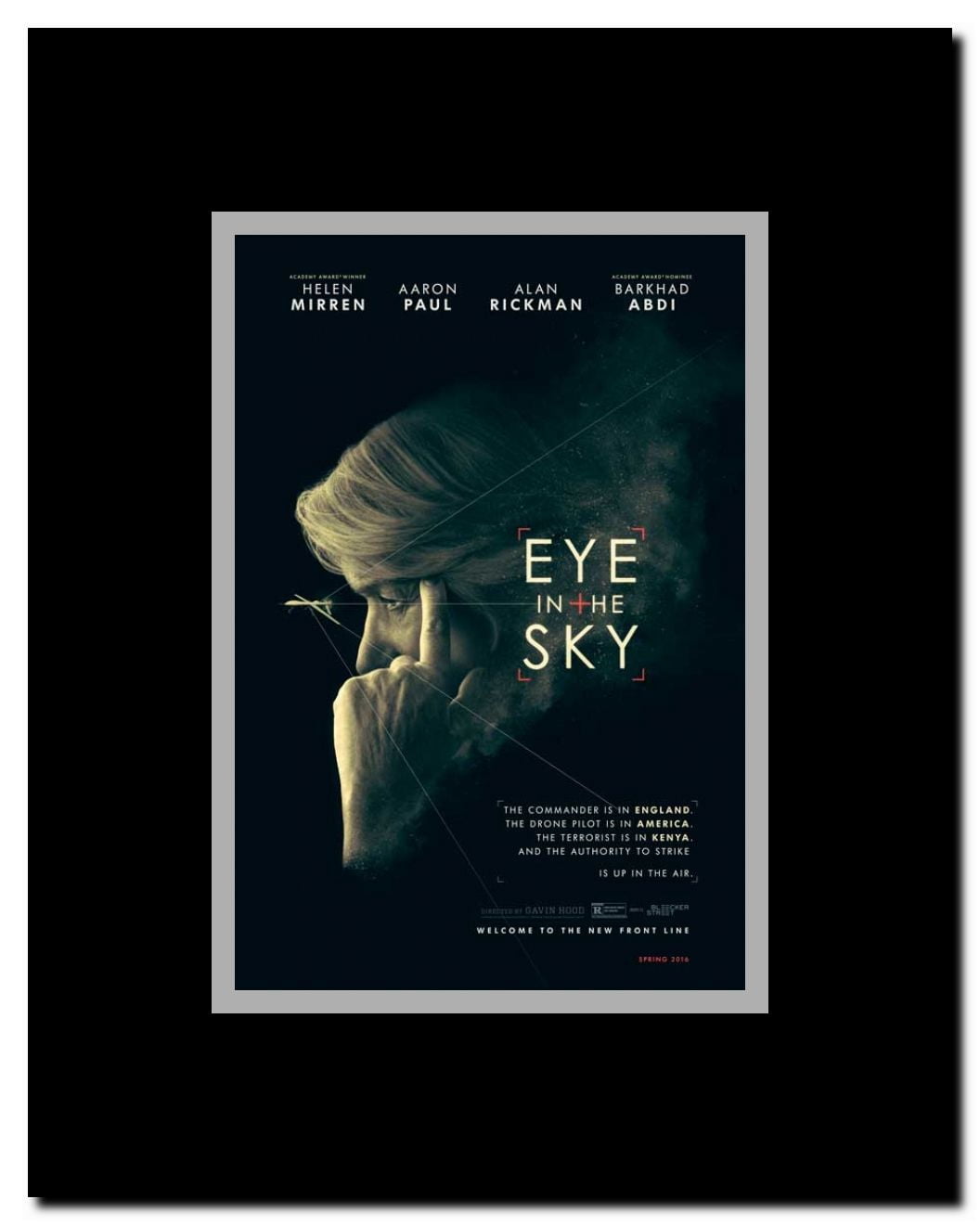 Eye in the Sky Framed Movie Poster