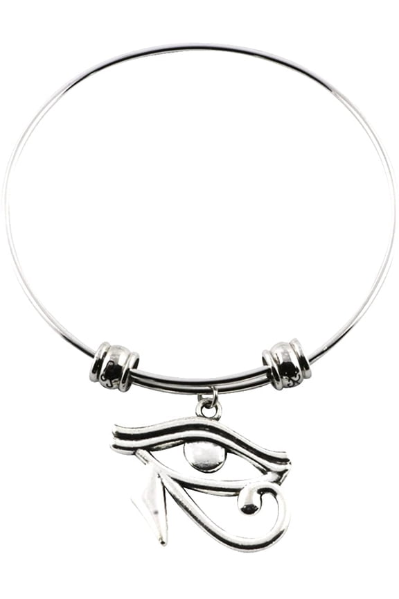Eye of Horus Bracelet Bangle Charm Gift for Kids Women Men Girls and Boys Jewelry Egyptian Gifts Stuff Accessories Decor