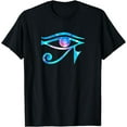 thumbnail image 1 of Eye of Horus, Egyptian Protection Symbol, Lucky Charms T-Shirt, 1 of 3