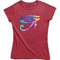 thumbnail image 1 of Eye of Horus Ra Egyptian Egypt Mysticism Religion Funny Womens T-Shirt, 1 of 4