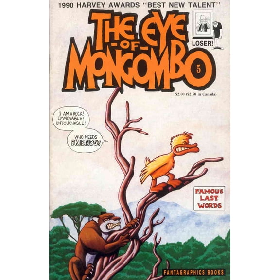 Eye of Mongombo #5 VF ; Fantagraphics Comic Book