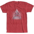 thumbnail image 1 of Eye of Providence Distressed T-Shirt, 1 of 3