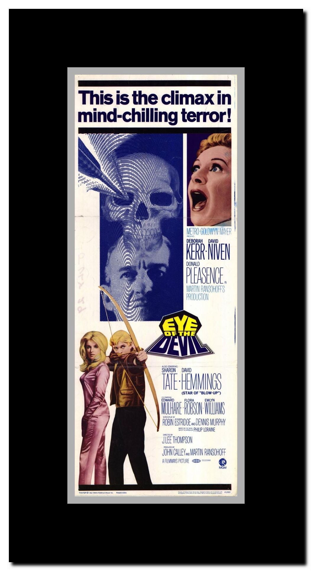 Eye of the Devil Framed Movie Poster