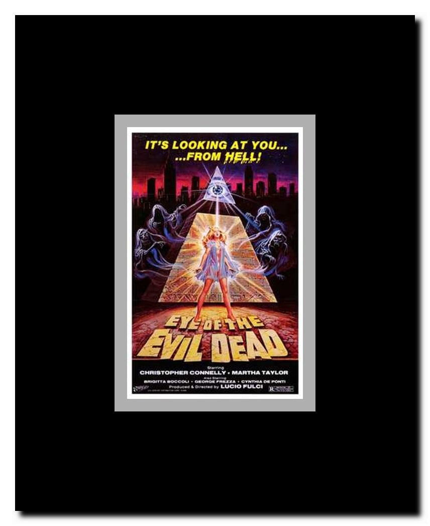 Eye of the Evil Dead Framed Movie Poster