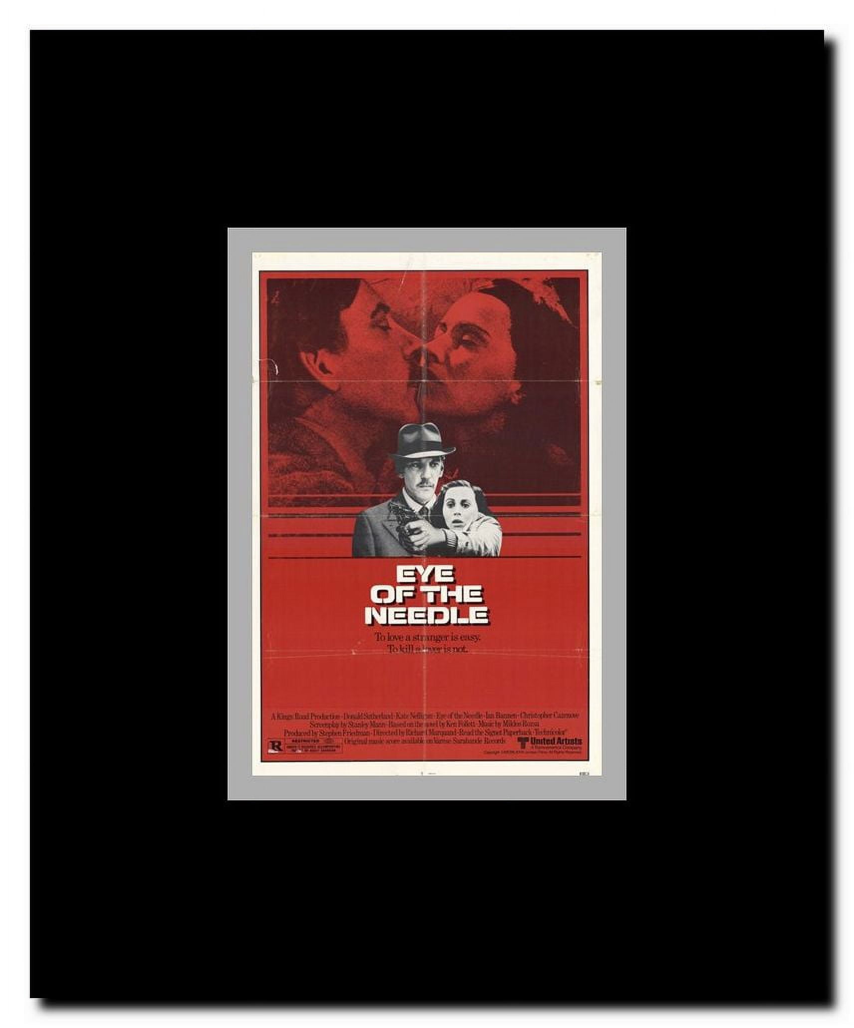 Eye of the Needle Framed Movie Poster