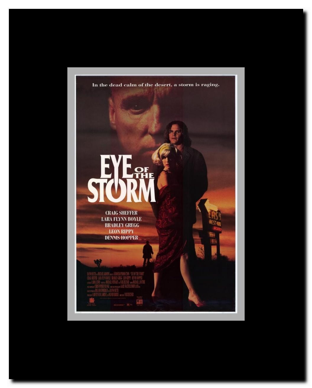 Eye of the Storm Framed Movie Poster