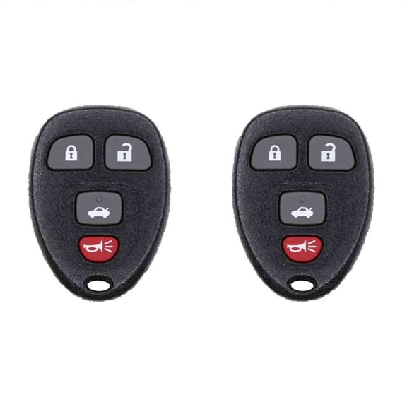 Eye4Techs Car Key Fob Keyless Entry Remote for 2007 Monte Carlo FCC OUC60270 OUC60221 Part Number 15912859 20935330 10337866 15859329 20833561 22952177 Pack of 2