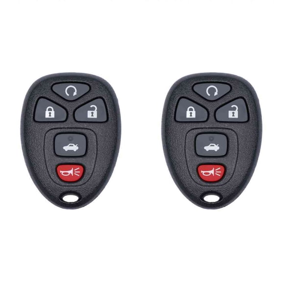 Eye4Techs Car Key Fob Keyless Entry Remote for Buick Allure 2005-2008 FCC KOBGT04A Part Number 22733524 Pack of 2