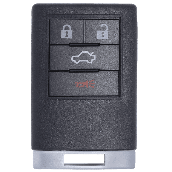 Eye4Techs Car Key Fob Keyless Entry Remote for Cadillac CTS 2011 FCC OUC6000066 Part Number 22889449 22889450