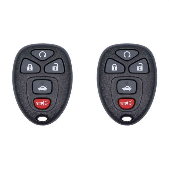 Eye4Techs Car Key Fob Keyless Entry Remote for Chevrolet Malibu 2009 FCC KOBGT04A Part Number 22733524 Pack of 2