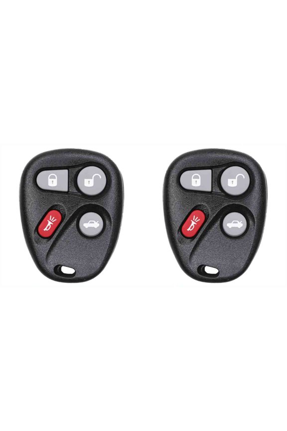 Car Key Fob Keyless Entry Remote for Chevrolet Trailblazer 2002 FCC MYT3X6898B Part Number 15008008 15008009 - 2 Pack
