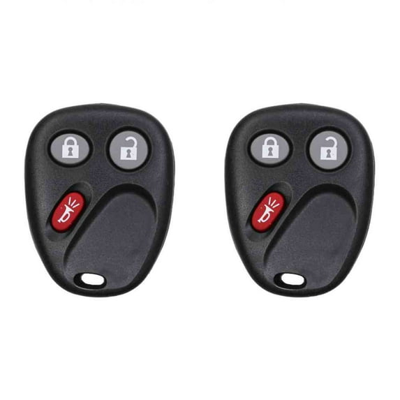 Eye4Techs Car Key Fob Keyless Entry Remote for Chevrolet Trailblazer 2008 FCC MYT3X6898B Part Number 15008008 15008009 Pack of 2