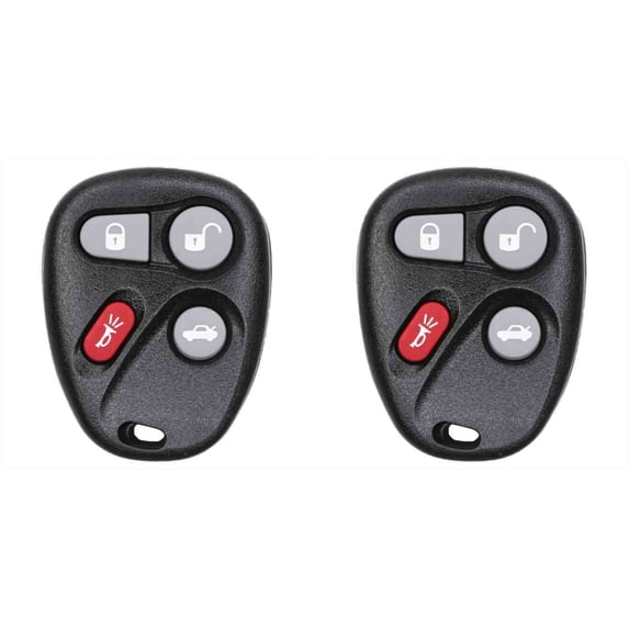 Eye4Techs Car Key Fob Keyless Entry Remote for GMC Envoy 2008 FCC MYT3X6898B Part Number 15008008 15008009 - 2 Pack