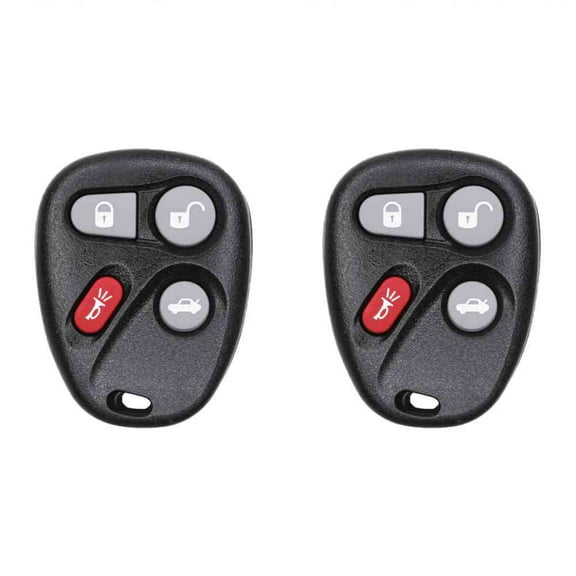 Eye4Techs Car Key Fob Keyless Entry Remote for Oldsmobile Aurora 2001 FCC KOBLEAR1XT Part Number 25695954 25695955 Pack of 2