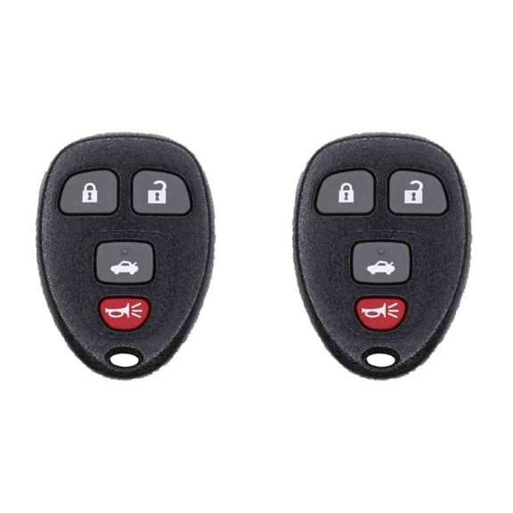 Eye4Techs Car Key Fob Keyless Entry Remote for Pontiac G6 2006-2010 FCC KOBGT04A Part Number 15252034 Pack of 2