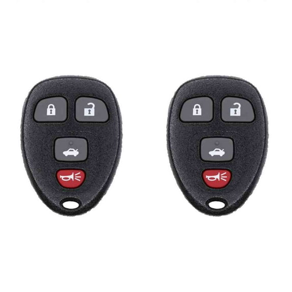 Eye4Techs Car Key Fob Keyless Entry Remote for Pontiac Solstice 2007 FCC KOBGT04A Part Number 15252034 Pack of 2