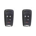 thumbnail image 1 of Eye4Techs Replacement Flip Key Fob for Chevrolet Equinox 2015 FCC OHT01060512 OHT01060512 V2T01060512 V2T01060514 AVL-B01T1AC Part Number 20873622 20835400 20873620 Pack of 2, 1 of 1