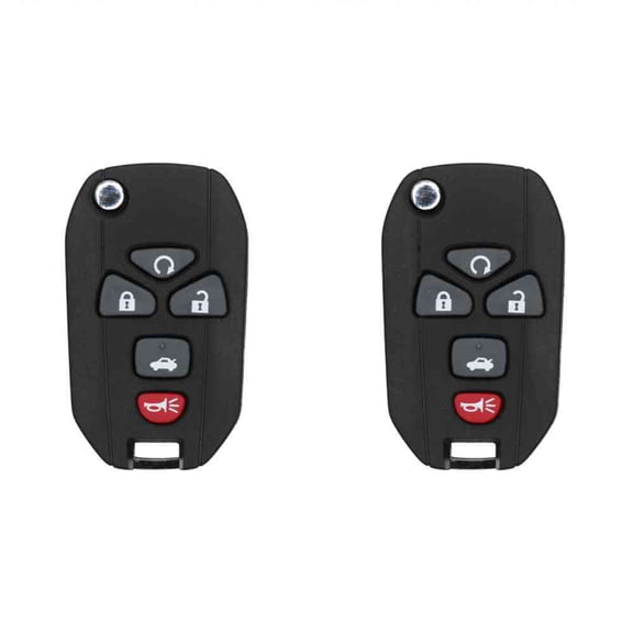 Eye4Techs Replacement Flip Key Fob for 2006 Pontiac G6 FCC KOBGT04A Part Number 22733524 Pack of 2
