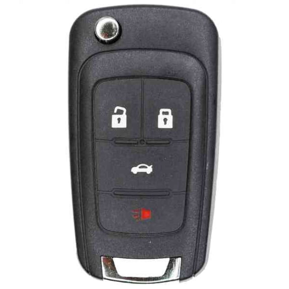 Eye4Techs Replacement Flip Key Fob for Buick Verano 2014 FCC OHT01060512 Part Number 13504204 13500226 13504200