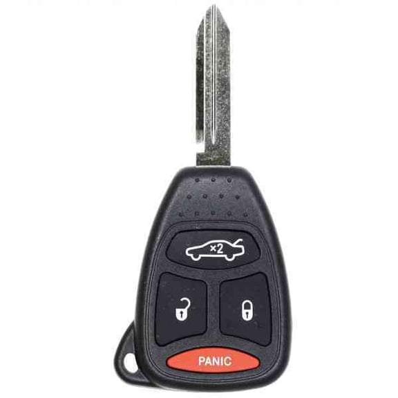 Keys4Less Replacement Keyless Remote Head Key Fob for Chrysler 300 2005-2007 FCC KOBDT04A 2AOKM-CYV6 Part Number 05179514AA 56038757AE 56038757AH 05179512AA