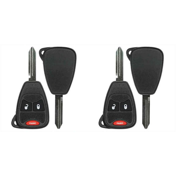 Keys4Less Replacement Keyless Remote Head Key Fob for Chrysler Town & Country 2004 FCC M3N5WY72 XX Part Number 05183683 05183683AA Pack of 2