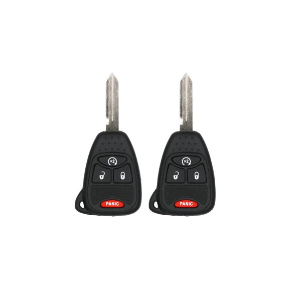 Eye4Techs Replacement Keyless Remote Head Key Fob for Jeep Patriot 2016 FCC OHT692713AA Part Number 68039414 68039414AD 04589621 04589621AB Pack of 2