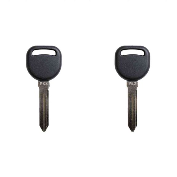 Eye4Techs Replacement Transponder B99 Ignition Car Key for Pontiac Aztec 2005 Part number 15821269 15828348 12450409 Chip ID MEGAMOS 13 Pack of 2