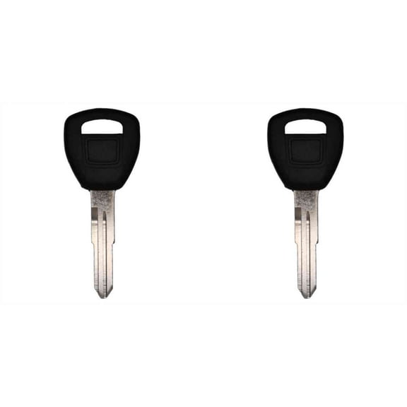 Eye4Techs Replacement Transponder Ignition Car Key for Acura MDX 2006 Part number 35113-SZ3-A01 35113-S6M-A00 Chip ID MEGAMOS 13 - 2 Pack