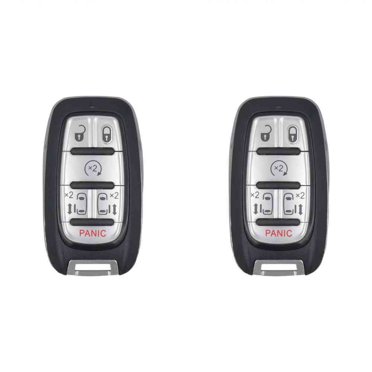 2x Keyless Entry Remote Key Fob For Chrysler Pacifica 2004-2008 – Self-Programmable, Black (Wholesale-24-7)