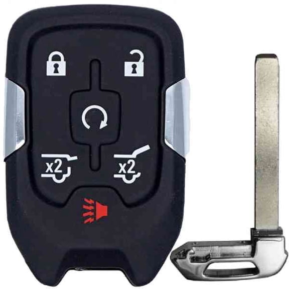 Eye4Techs Replcament Smart Key Fob for Chevrolet Tahoe 2019 FCC HYQ1AA Part Number 13580802 13508278 13529634 13580804 13508280