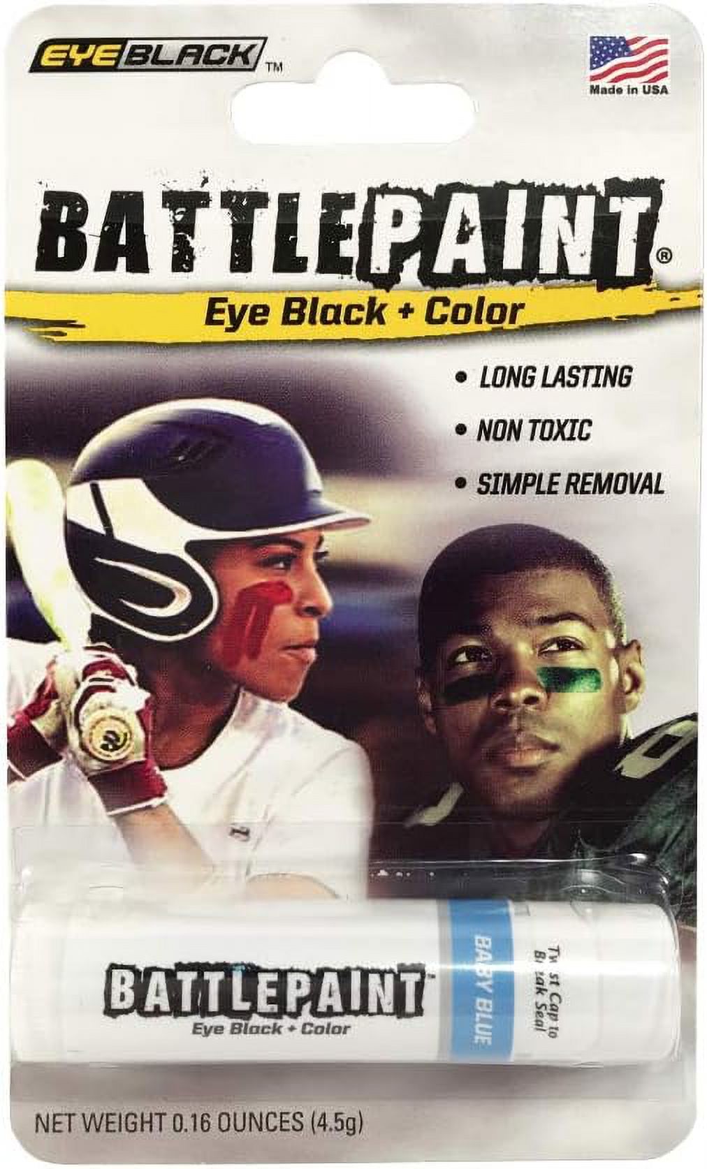 EyeBlack BattlePaint Bright Colored Under Eye Black Grease for Pro