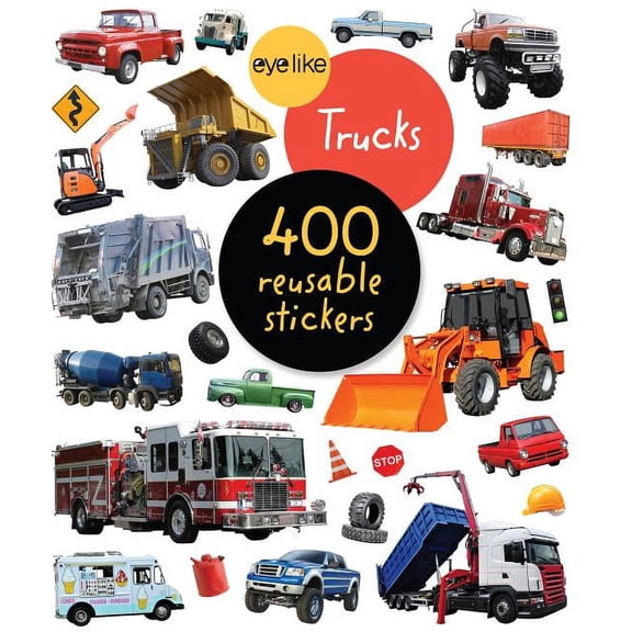 EyeLike Stickers: Trucks Paperback