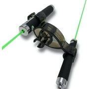 EyeLine Golf Check Point Swing Laser System - Fix Your Slice, Perfect Golf Swing Trainer with Dual Lasers for Any Club, Enhance Swing Path & Plane, Indoor/Outdoor Use