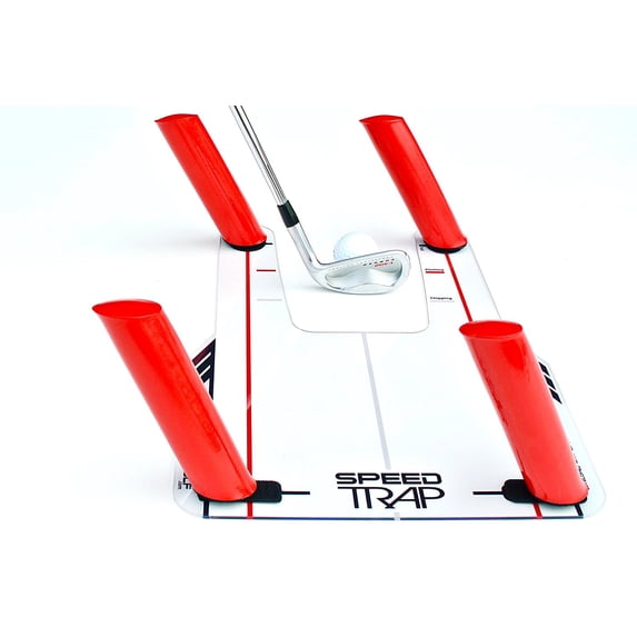 EyeLine Golf Speed Trap - Build Confidence and Improve Your Swing with Slice and Hook Corrector- Swing Trainer, Path Aid, Greater Distance - Made in USA